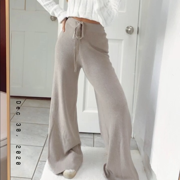 Milan Palazzo Pant Sweats - Picture 6 of 10
